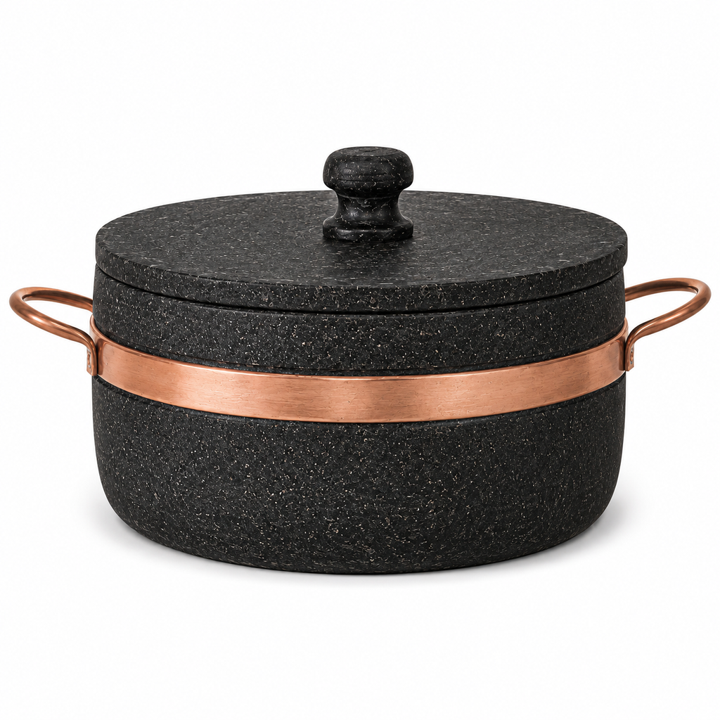 Conjunto de Panelas de Pedra – Cozinha Versátil