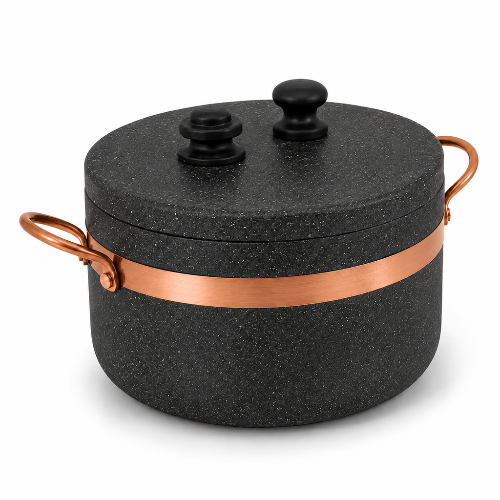 Panela de Pressão de Pedra-Sabão - 5 Litros