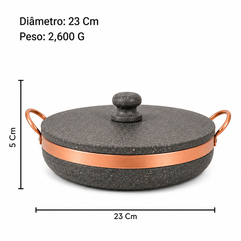 Conjunto de Panelas de Pedra Osmenino