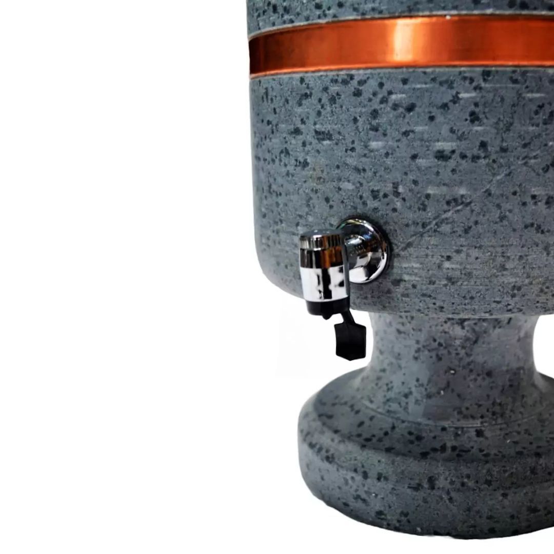 Filtro de Água de Pedra-Sabão de Luxo 10L com Cobre Puro