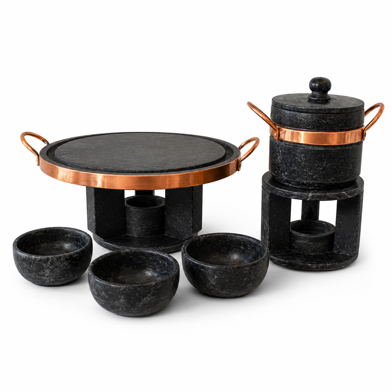 Conjunto de Fondue – Panela (0,8L) + Grelha (32 cm)