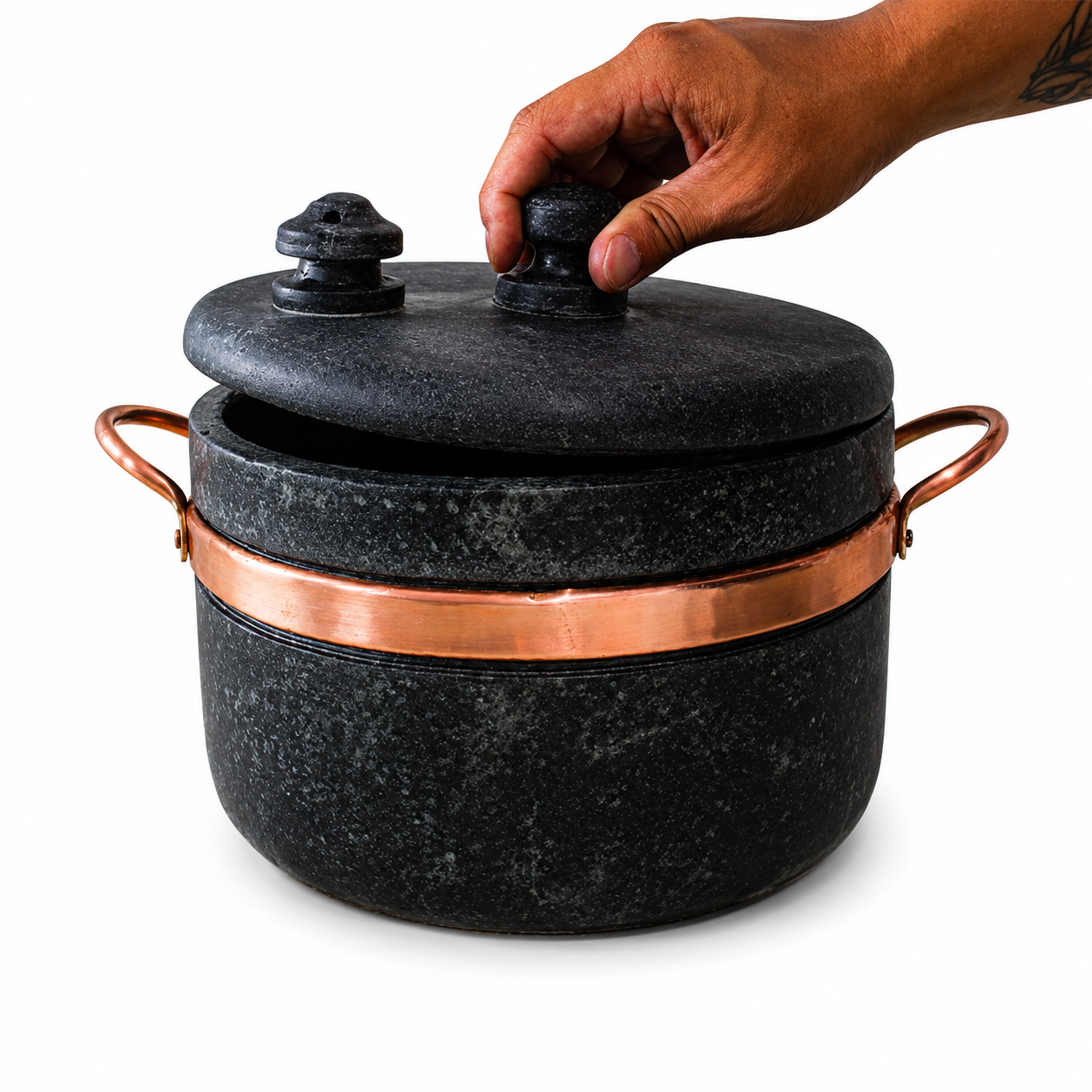 Conjunto de Panelas de Pedra-Sabão – Cozinha dos Sonhos