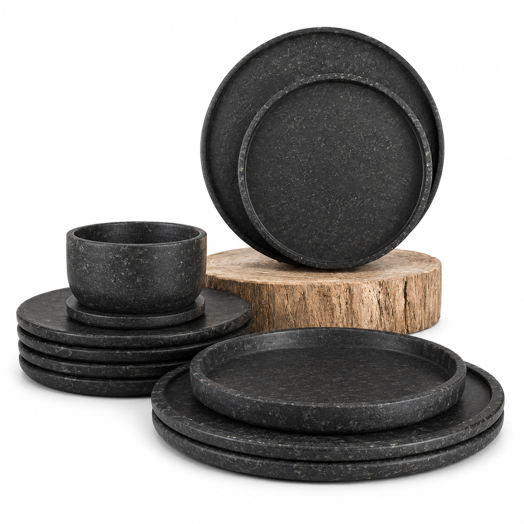 Conjunto de Jantar de Pedra-Sabão (8 lugares)
